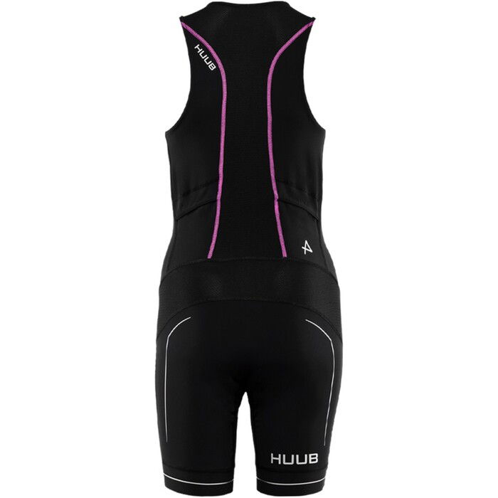 2024 Huub Womens Aura Sleeveless Trisuit AURTS - Black / Purple